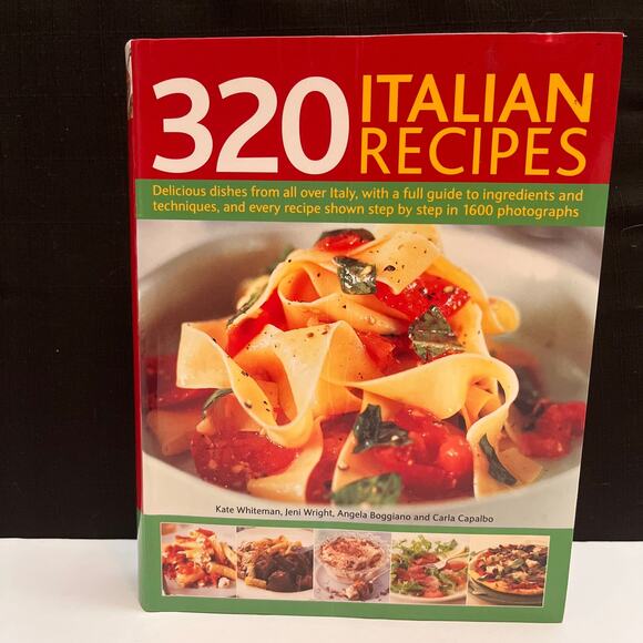 Italian Cooking: 320 Italian Recipes Book - Picture 1 of 8